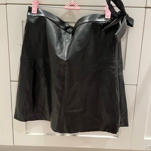 Wilfred free leather skirt size L